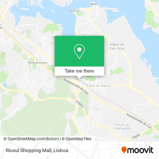 Riosul Shopping Mall mapa