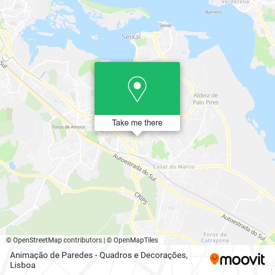 Animação de Paredes - Quadros e Decorações map