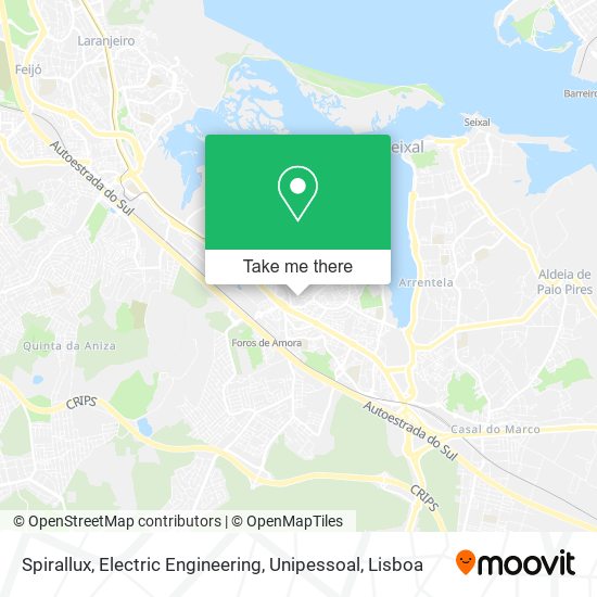 Spirallux, Electric Engineering, Unipessoal map