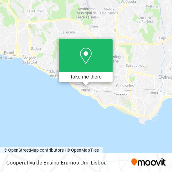 Cooperativa de Ensino Eramos Um map