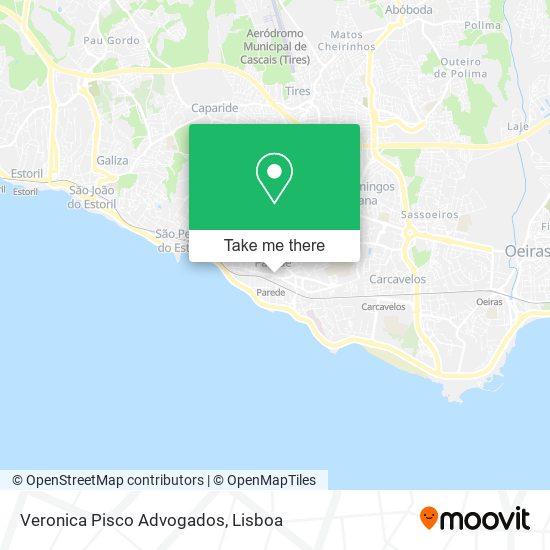Veronica Pisco Advogados map