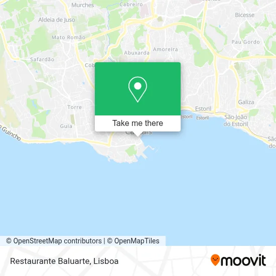 Restaurante Baluarte map