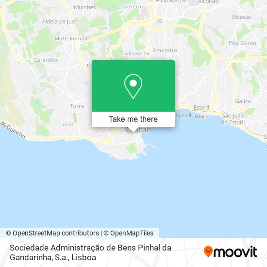 Sociedade Administração de Bens Pinhal da Gandarinha, S.a. mapa