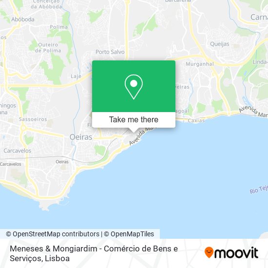 Meneses & Mongiardim - Comércio de Bens e Serviços mapa