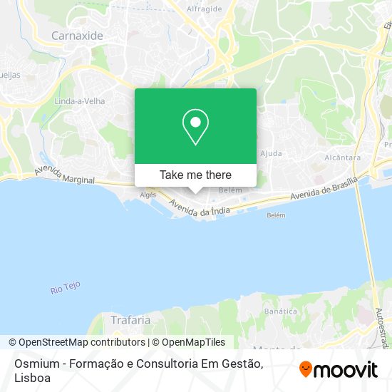 Osmium - Formação e Consultoria Em Gestão mapa