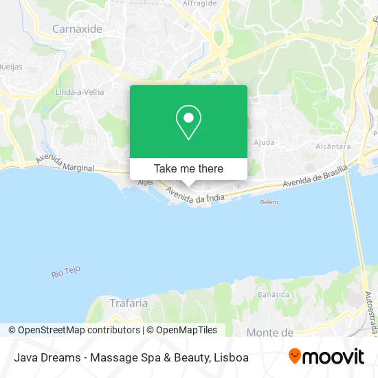 Java Dreams - Massage Spa & Beauty map