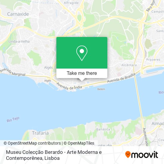 Museu Colecção Berardo - Arte Moderna e Contemporênea map