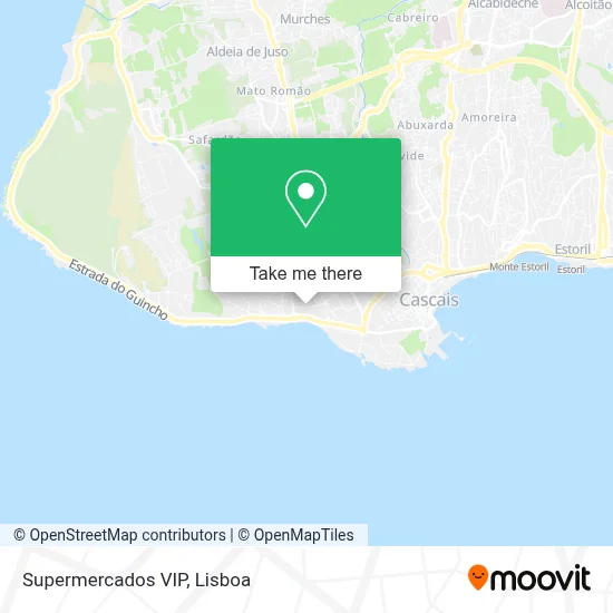 Supermercados VIP map