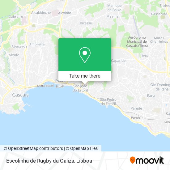 Escolinha de Rugby da Galiza map