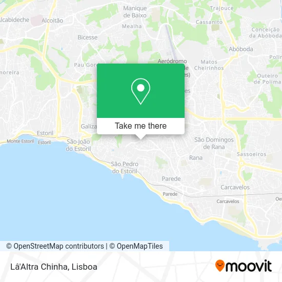 Lâ'Altra Chinha map