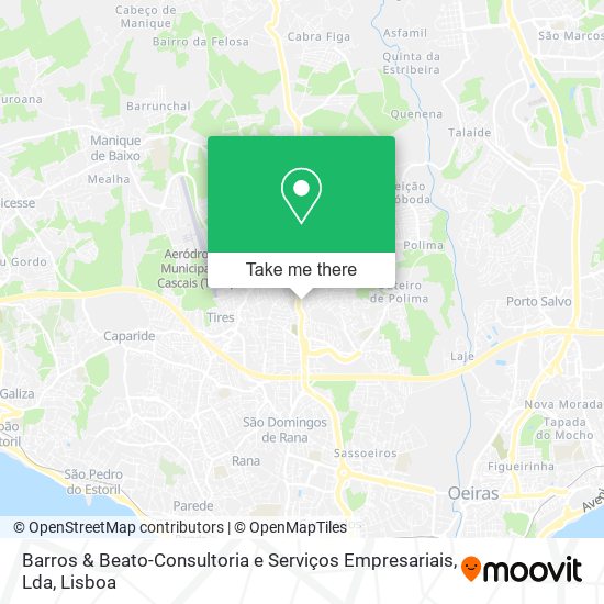 Barros & Beato-Consultoria e Serviços Empresariais, Lda map