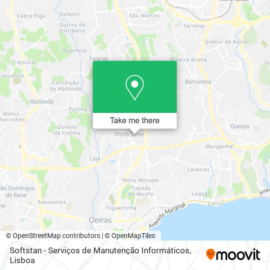 Softstan - Serviços de Manutenção Informáticos map