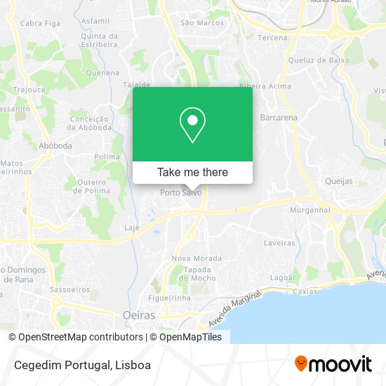 Cegedim Portugal mapa