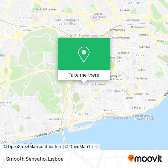 Smooth Sensatio mapa