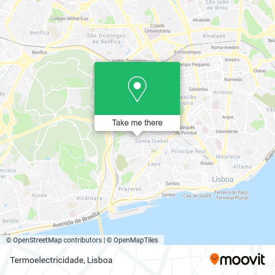 Termoelectricidade mapa