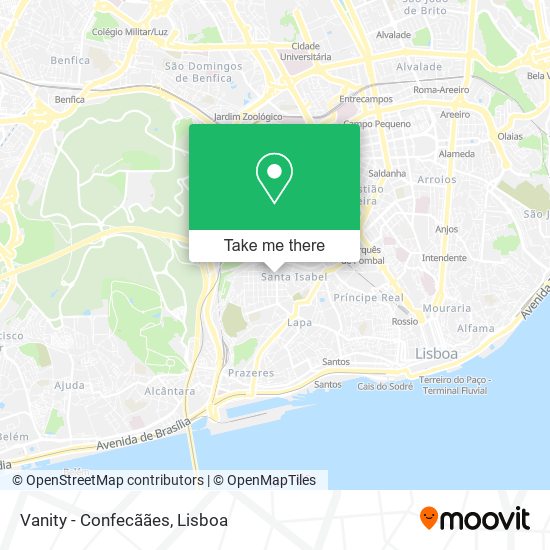 Vanity - Confecãães mapa