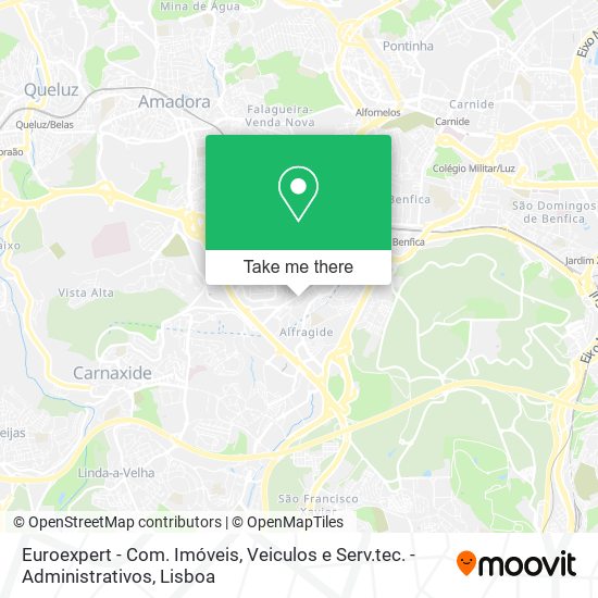 Euroexpert - Com. Imóveis, Veiculos e Serv.tec. - Administrativos map