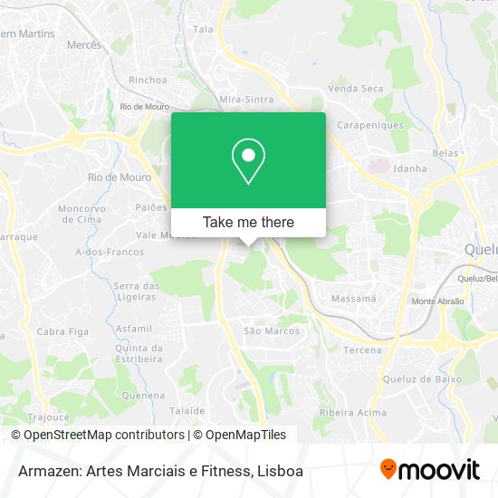 Armazen: Artes Marciais e Fitness map