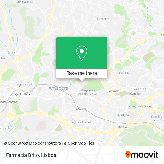 Farmacia Brito mapa