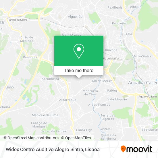 Widex Centro Auditivo Alegro Sintra map