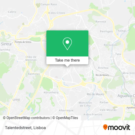 Talentedstreet map