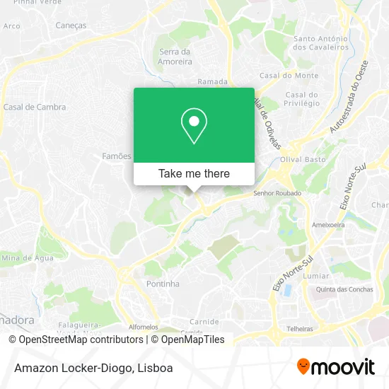 Amazon Locker-Diogo map