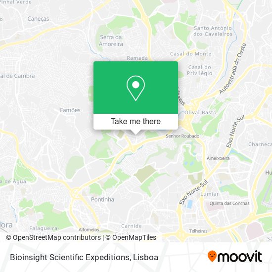 Bioinsight Scientific Expeditions map