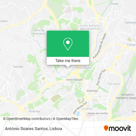 António Soares Santos mapa