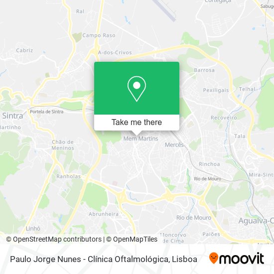 Paulo Jorge Nunes - Clínica Oftalmológica map