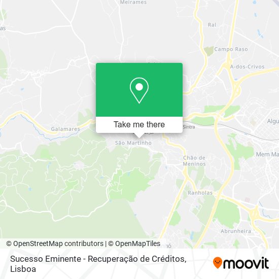 Sucesso Eminente - Recuperação de Créditos map