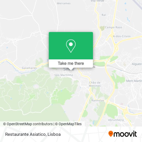 Restaurante Asiatico mapa