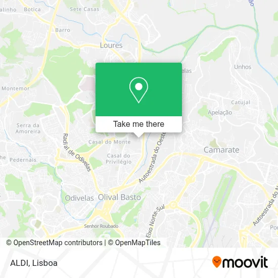 ALDI map