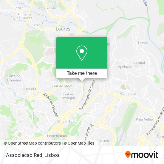 Associacao Red mapa