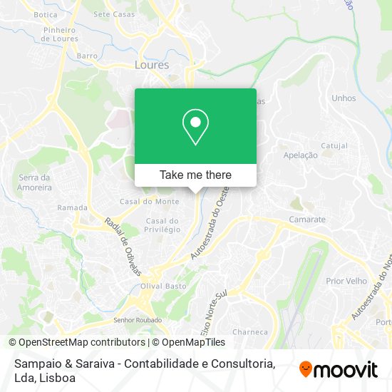 Sampaio & Saraiva - Contabilidade e Consultoria, Lda map