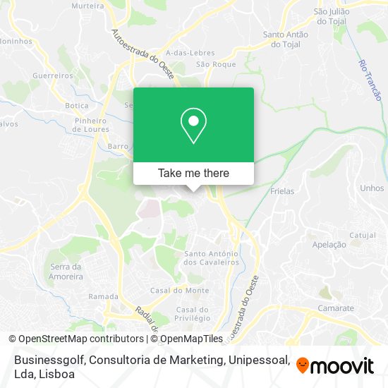 Businessgolf, Consultoria de Marketing, Unipessoal, Lda map