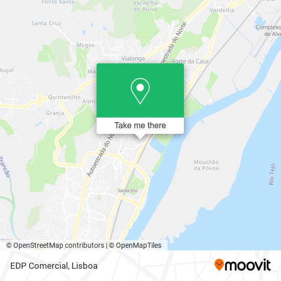 EDP Comercial mapa