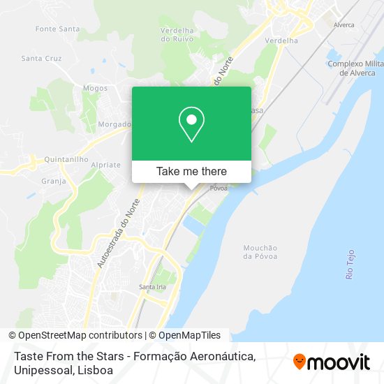 Taste From the Stars - Formação Aeronáutica, Unipessoal map