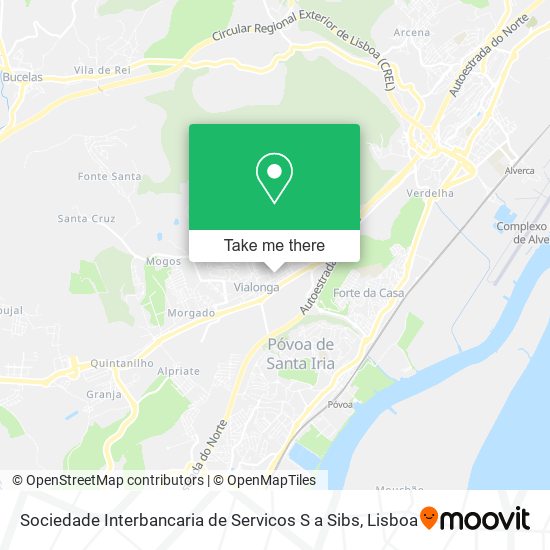 Sociedade Interbancaria de Servicos S a Sibs mapa