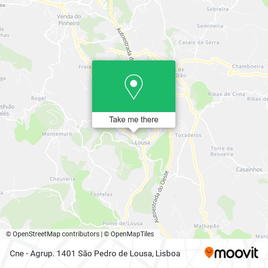 Cne - Agrup. 1401 São Pedro de Lousa map