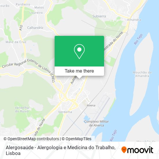 Alergosaúde - Alergologia e Medicina do Trabalho map