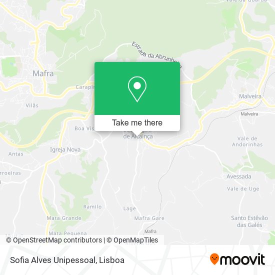 Sofia Alves Unipessoal mapa