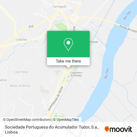 Sociedade Portuguesa do Acumulador Tudor, S.a. map