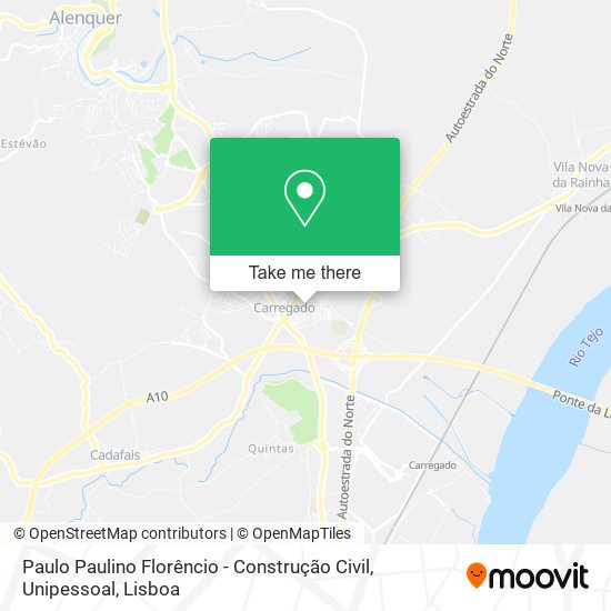 Paulo Paulino Florêncio - Construção Civil, Unipessoal map