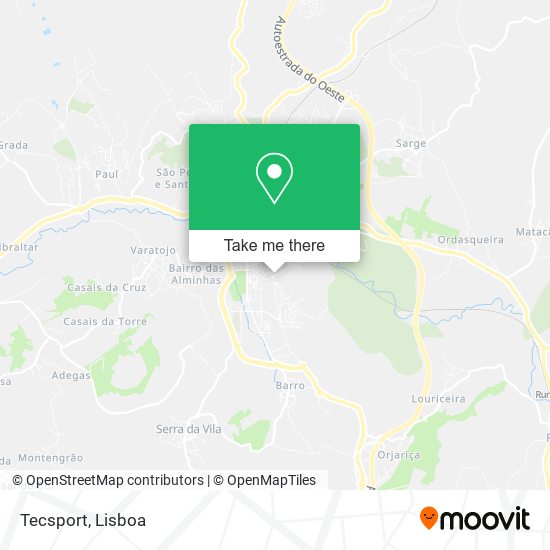 Tecsport map