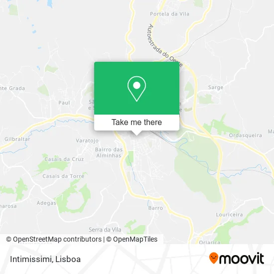 Intimissimi map