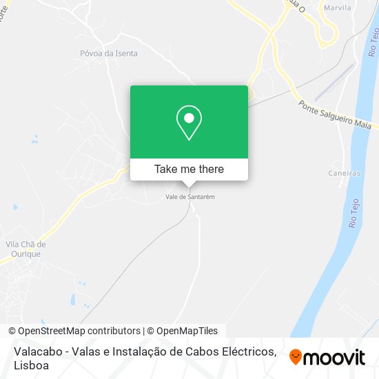 Valacabo - Valas e Instalação de Cabos Eléctricos map