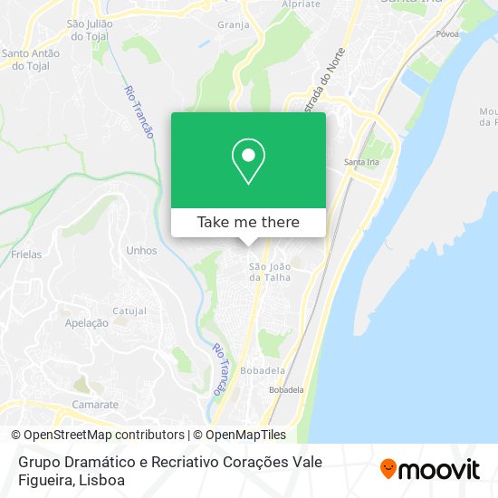 Grupo Dramático e Recriativo Corações Vale Figueira map