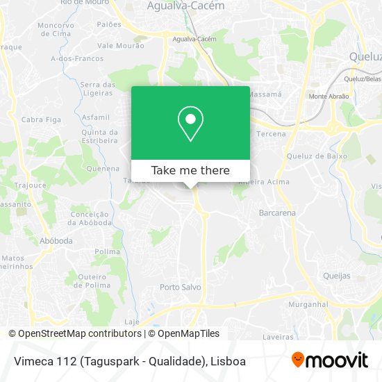 Vimeca 112 (Taguspark - Qualidade) map