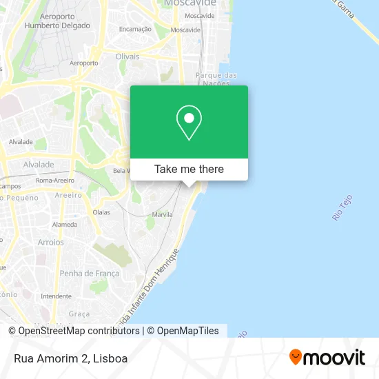 Rua Amorim 2 map