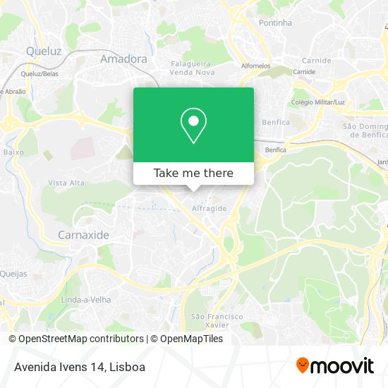 Avenida Ivens 14 mapa